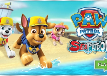 Tlapková Patrola: Mořská Patrola snímek obrazovky hry