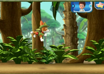 Paw Patrol: Dschungelrettung Des Trackers Spiel-Screenshot