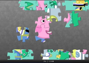 Peppa Pig: George - Puzzel schermafbeelding van het spel