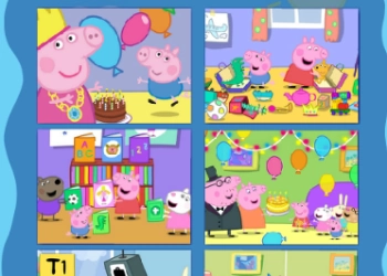 Puzzle Peppa Pig captură de ecran a jocului