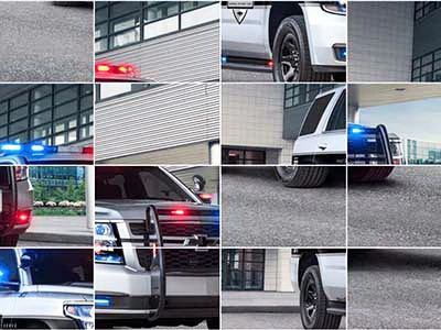 Politseiautode Liumägi mängu ekraanipilt
