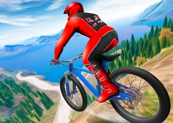 Ruiters Downhill Racen schermafbeelding van het spel
