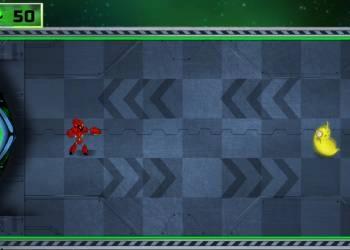 Robôs Contra Alienígenas captura de tela do jogo
