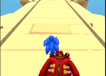 Sonic მეტროს სუპერ რაში თამაშის სკრინშოტი