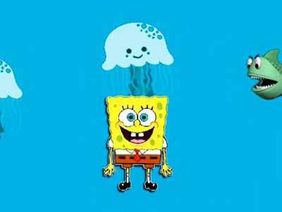 ដំណើរផ្សងព្រេងលោត Spongebob រូបថតអេក្រង់ហ្គេម