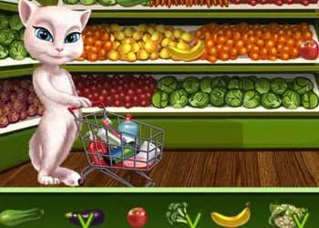 Talking Angela Great Shopping screenshot del gioco