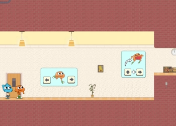 De Wondere Wereld Van Gumball Darwins Jaarboek schermafbeelding van het spel