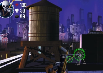 Tmnt: Casey Jones Vs. النينجا الروبوت الشرير لقطة شاشة اللعبة